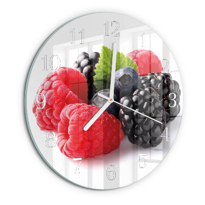 Orologio rotondo Frutti di bosco