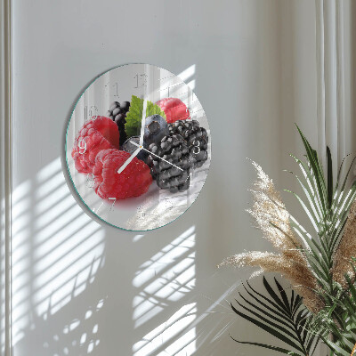 Orologio rotondo Frutti di bosco