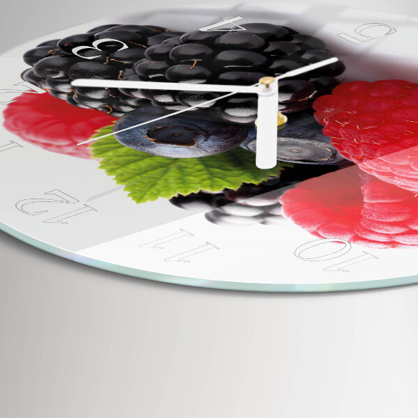 Orologio rotondo Frutti di bosco