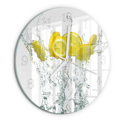 Orologio rotondo Acqua con limone