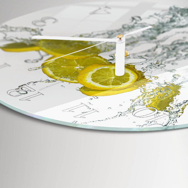 Orologio rotondo Acqua con limone