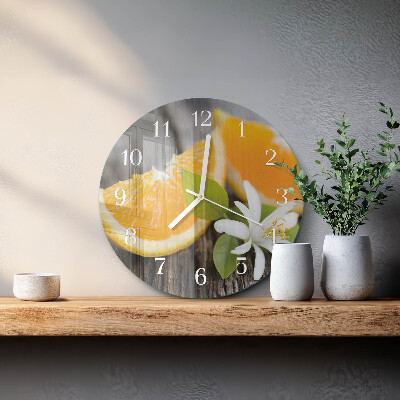 Orologio rotondo Citrico