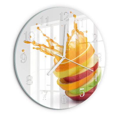 Orologio rotondo Frutta