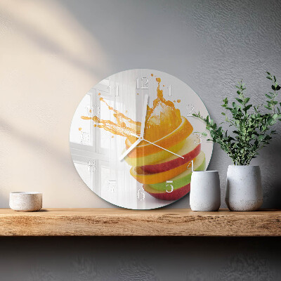 Orologio rotondo Frutta