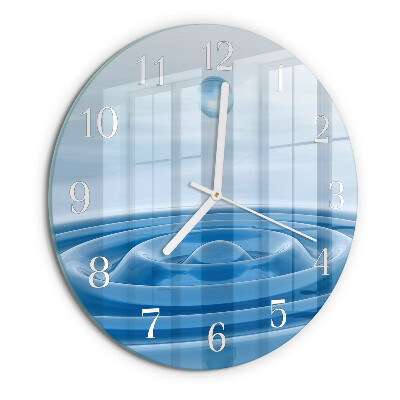 Orologio rotondo Acqua