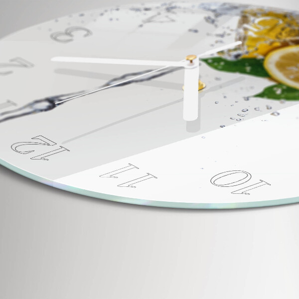 Orologio rotondo limoni