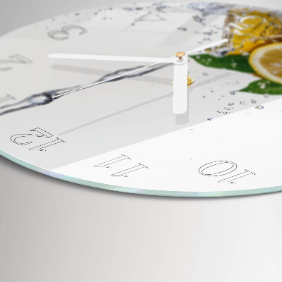 Orologio rotondo limoni