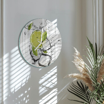 Orologio rotondo Carbonato di calcio