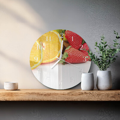 Orologio rotondo Frutta