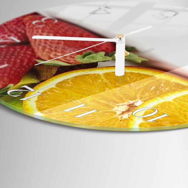 Orologio rotondo Frutta