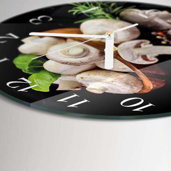 Orologio rotondo Funghi