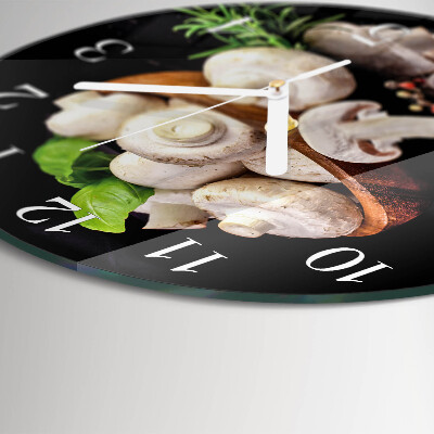 Orologio rotondo Funghi