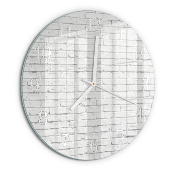 Orologio rotondo Muro di mattoni