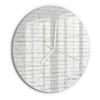 Orologio rotondo Muro di mattoni