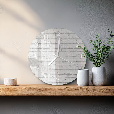 Orologio rotondo Muro di mattoni