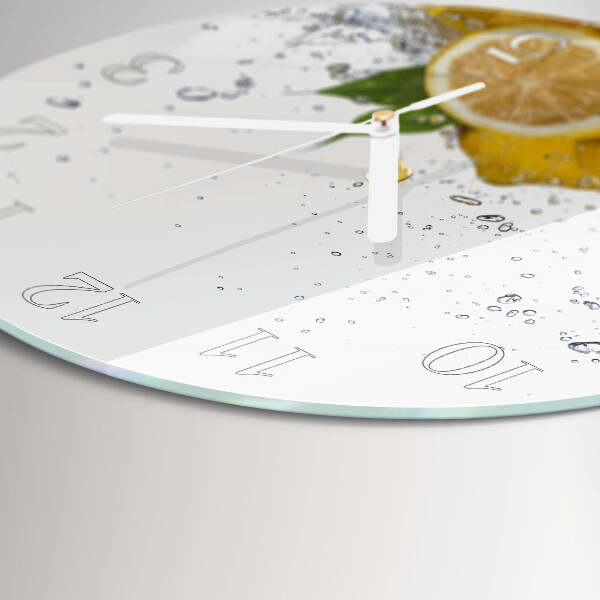Orologio rotondo limoni