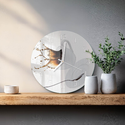 Orologio rotondo Tazza di caffè