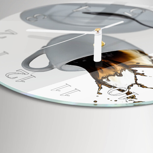 Orologio rotondo Tazza di caffè