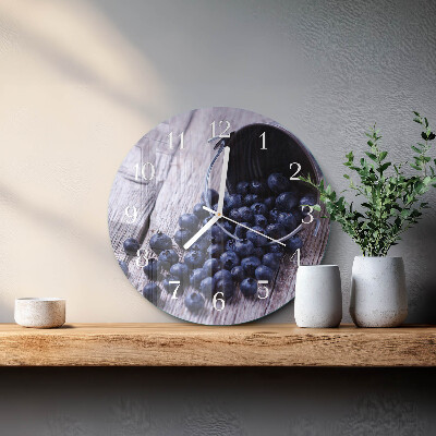 Orologio rotondo Mirtilli