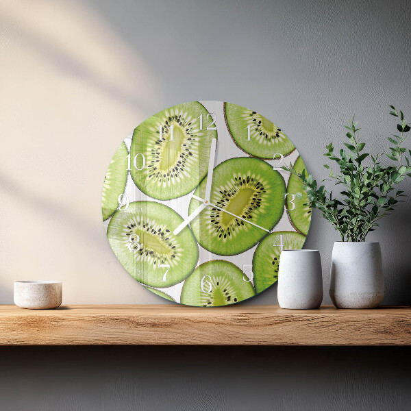 Orologio rotondo kiwi