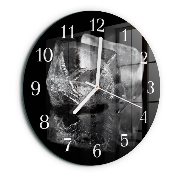 Orologio rotondo cubetti di ghiaccio