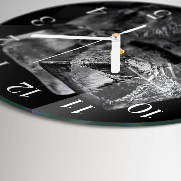 Orologio rotondo cubetti di ghiaccio