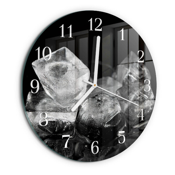 Orologio rotondo cubetti di ghiaccio