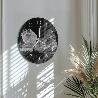 Orologio rotondo cubetti di ghiaccio
