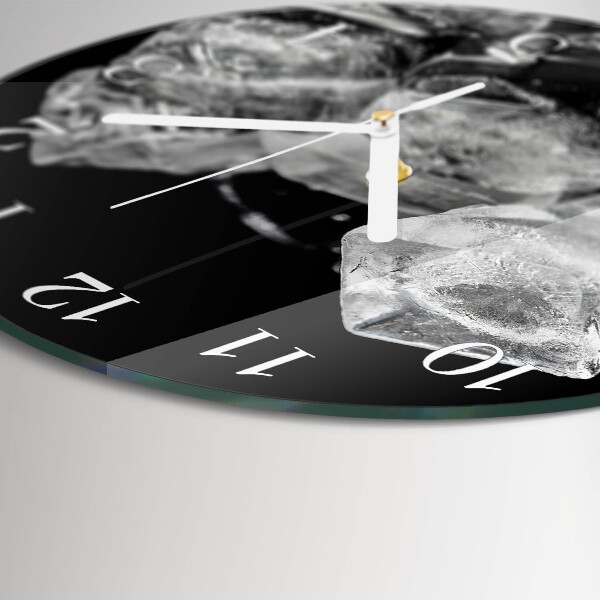 Orologio rotondo cubetti di ghiaccio