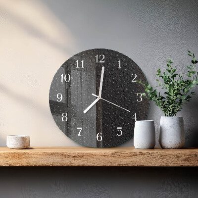 Orologio rotondo Gocce d'acqua