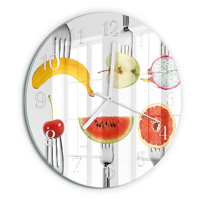 Orologio rotondo Frutta