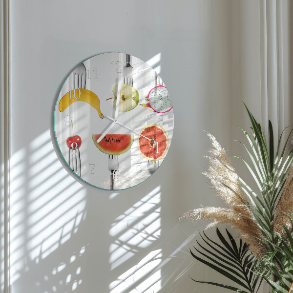 Orologio rotondo Frutta