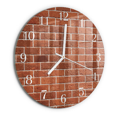 Orologio rotondo Muro di mattoni