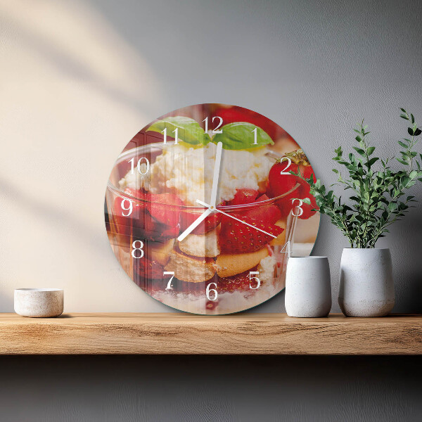 Orologio rotondo Frutta