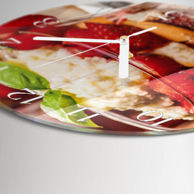 Orologio rotondo Frutta