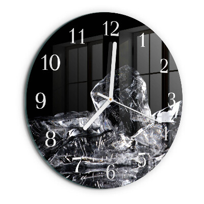 Orologio rotondo cubetti di ghiaccio