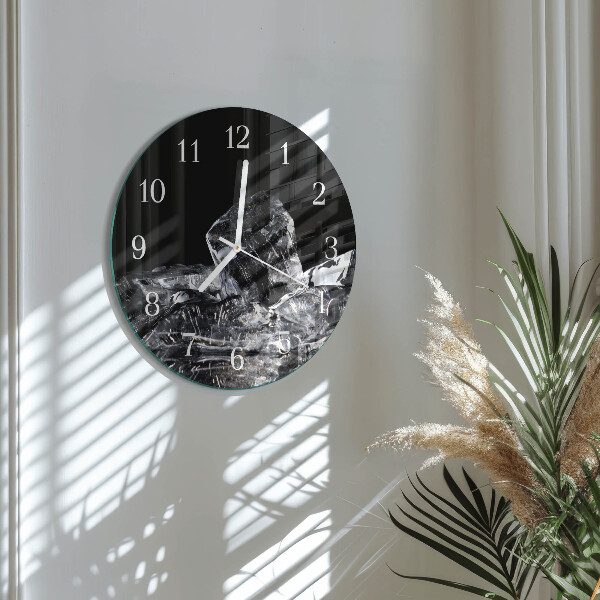 Orologio rotondo cubetti di ghiaccio