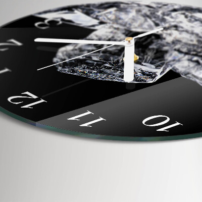 Orologio rotondo cubetti di ghiaccio