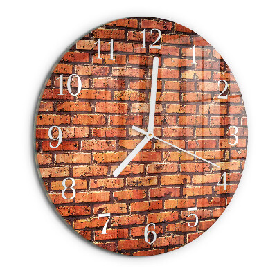 Orologio rotondo Muro di mattoni