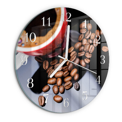 Orologio rotondo Tazza di caffè