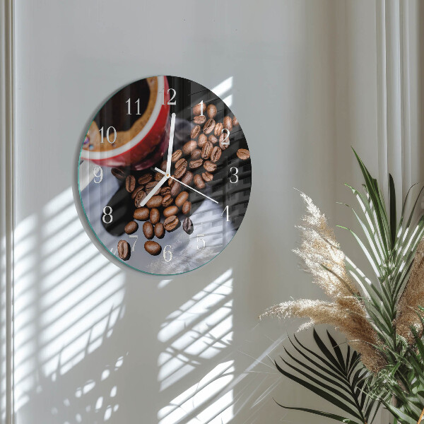 Orologio rotondo Tazza di caffè