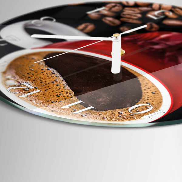 Orologio rotondo Tazza di caffè