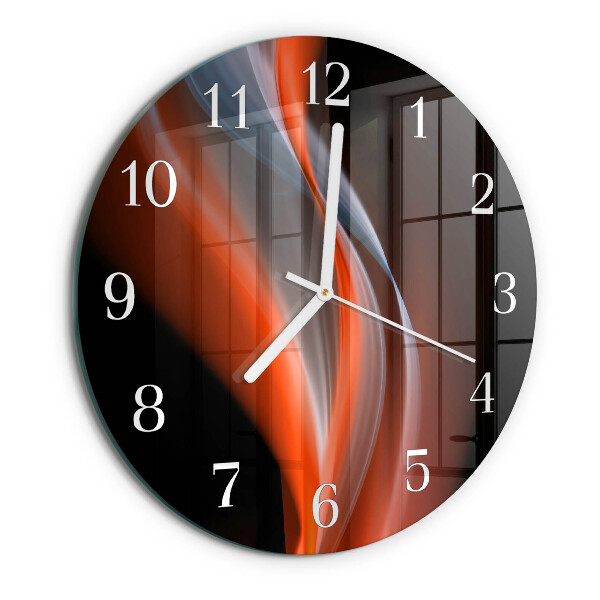 Orologio rotondo Onde di luce