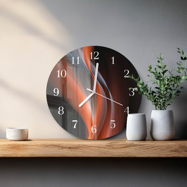 Orologio rotondo Onde di luce