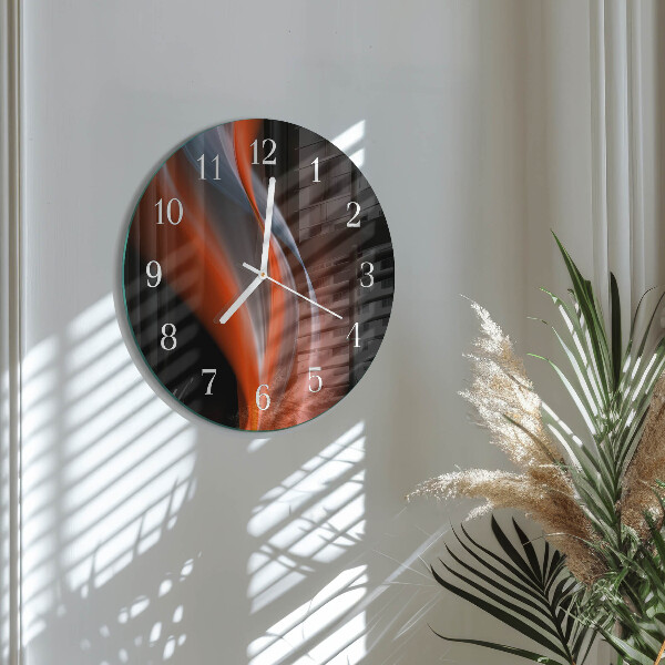 Orologio rotondo Onde di luce