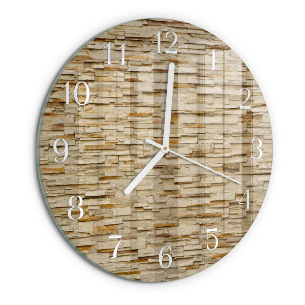 Orologio rotondo Pietra decorativa