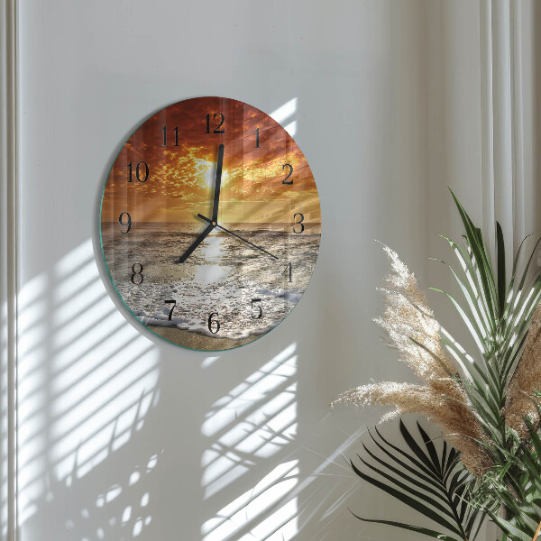 Orologio rotondo Spiaggia Mare