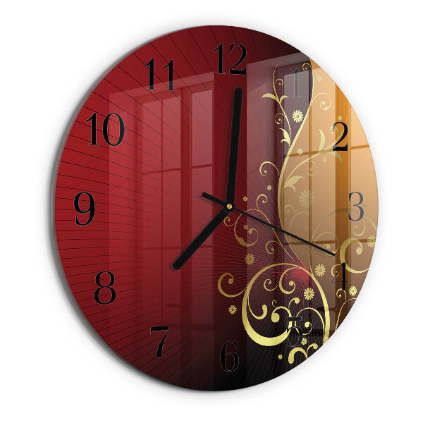 Orologio rotondo Astrazione