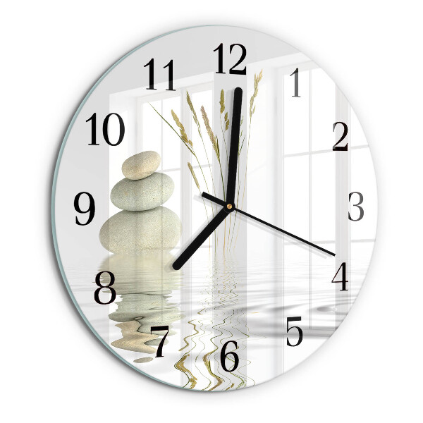 Orologio rotondo Pietre