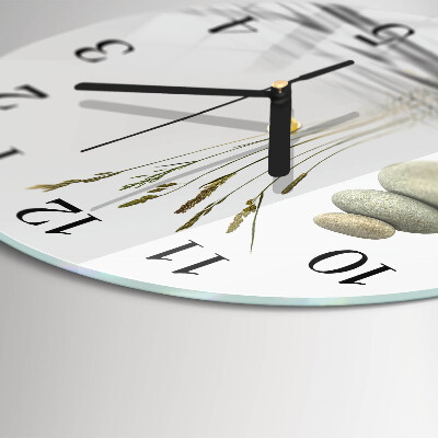 Orologio rotondo Pietre